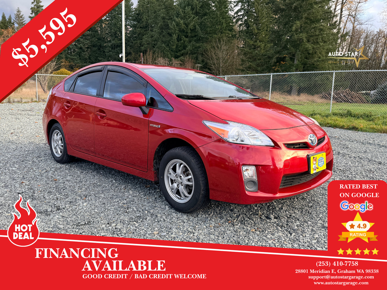 2010 Toyota Prius I Hatchback 4D